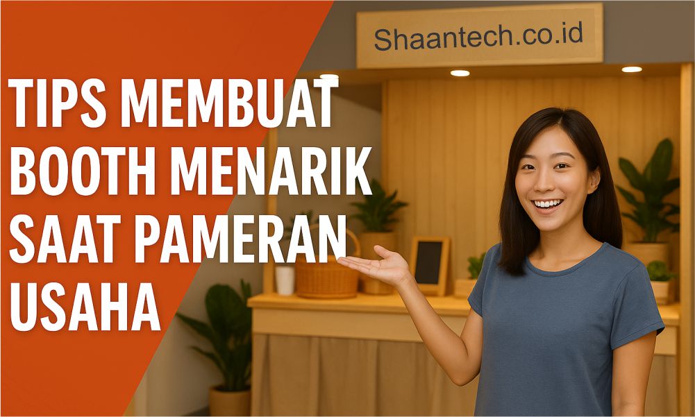 Tips Membuat Booth Menarik Saat Pameran Usaha
